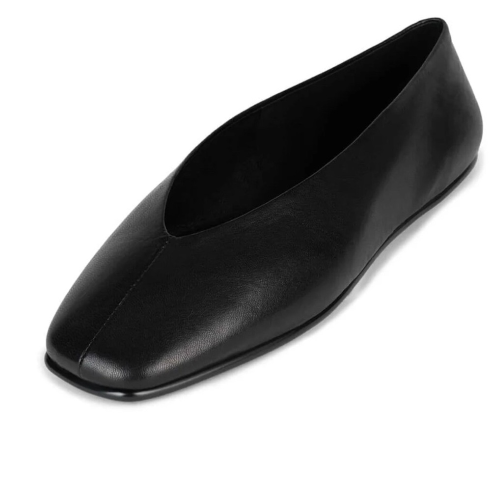Jeffrey Campbell Fathom Black Flats